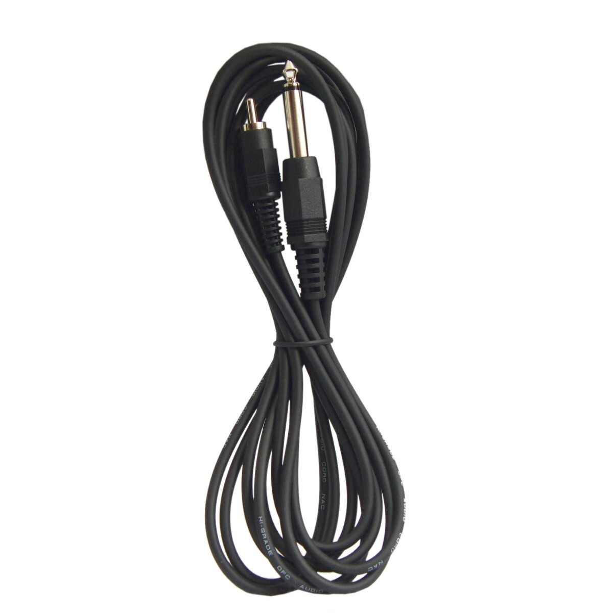  audio conversion cable RCA pin plug ( male ) - 6.3mm monaural standard plug ( male ) 3m VM-RM-3m