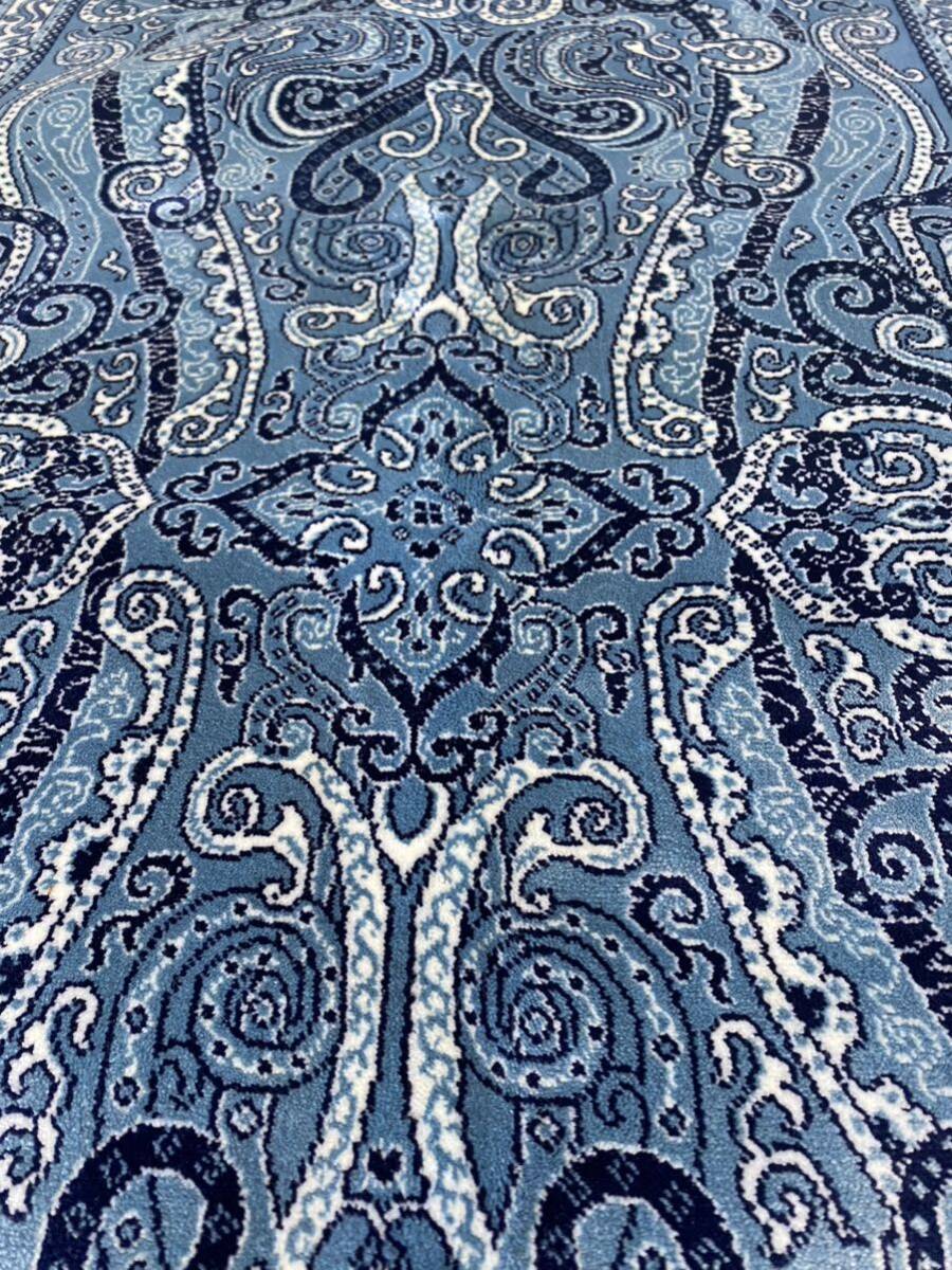 最高級　ペルシャ絨毯　シルク　カーペット　3年前にイランで購入　展示品ですので美品　130×190 D_画像3