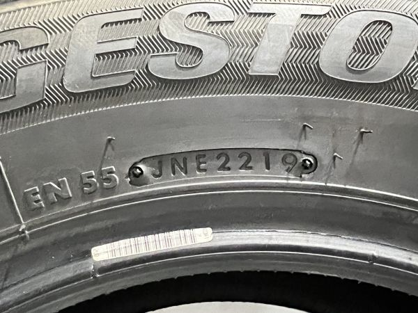 現品限り 即納4本 2019年製造 約8分山程度 ブリヂストン ブリザック VL1 195/80R15 107/105L LT 195/80-15 107/105L LT ハイエース等 3010_画像7