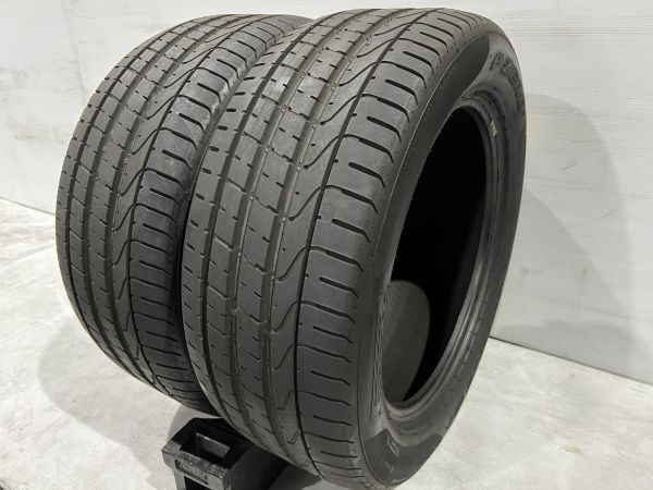 現品限り 即納2本 2019年製造 残り溝約6mm(8分山) ピレリ (P ZERO）ピーゼロ 265/50R19 110Y 265/50-19 110Y 3037_画像1