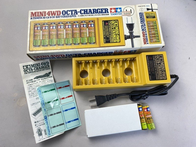 i293 unused long-term keeping goods Tamiya kadonika battery Mini 4WD single 3nikado1000 home use home use fast charger other together 28 point 