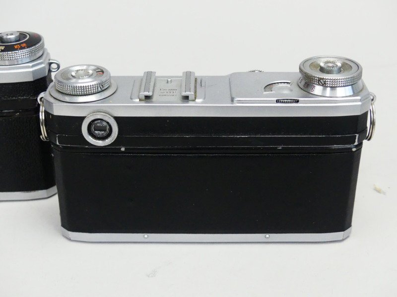 z763 旧ソ連 レンジファインダー カメラ KIEV-4 キエフ フィルム レンズ 1:2 5cm 二台 まとめて_画像7