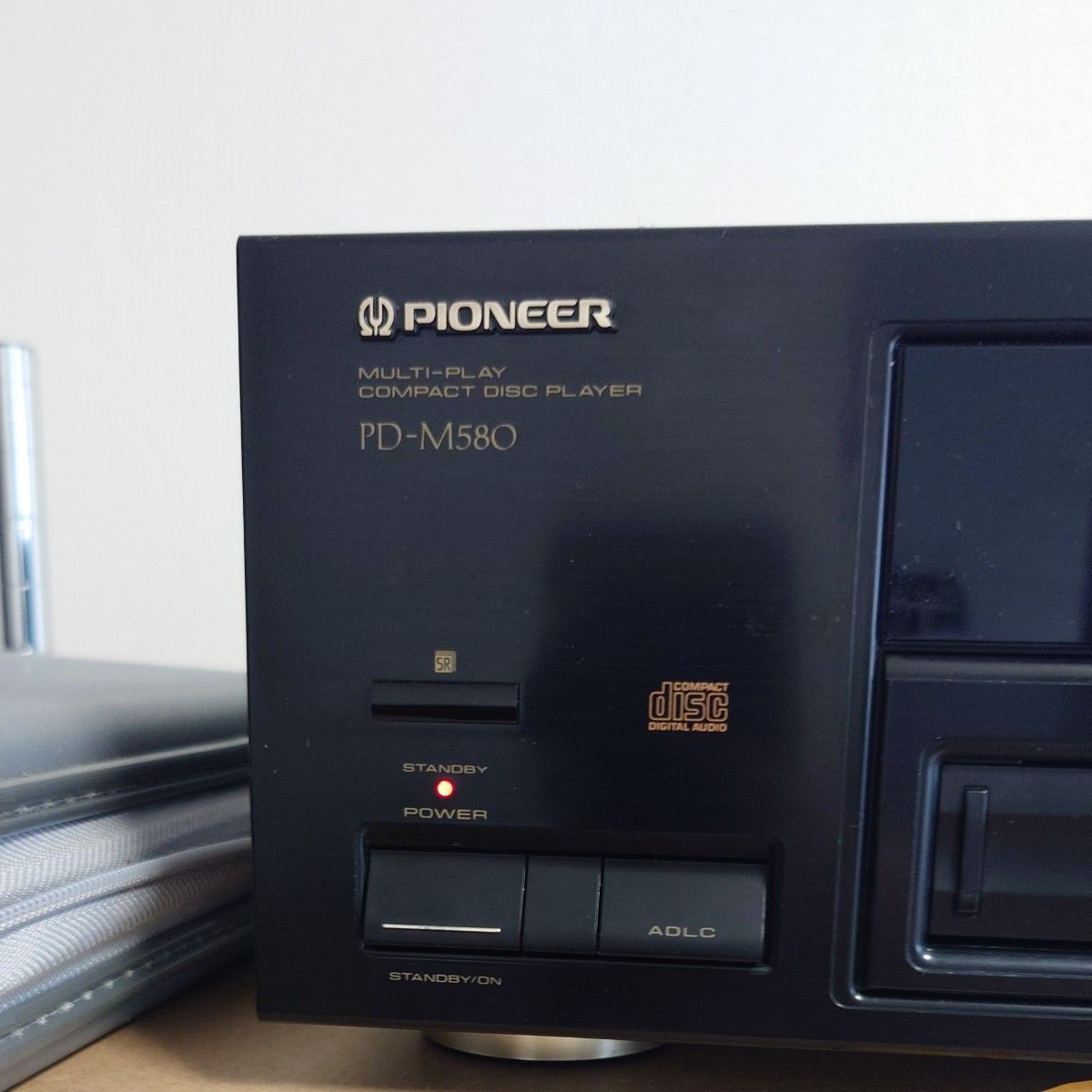 パイオニア PD-M580 動作品 CDプレーヤー CD リモコン 美品 PIONEER CDデッキ 6連奏 6枚CD リモコン付