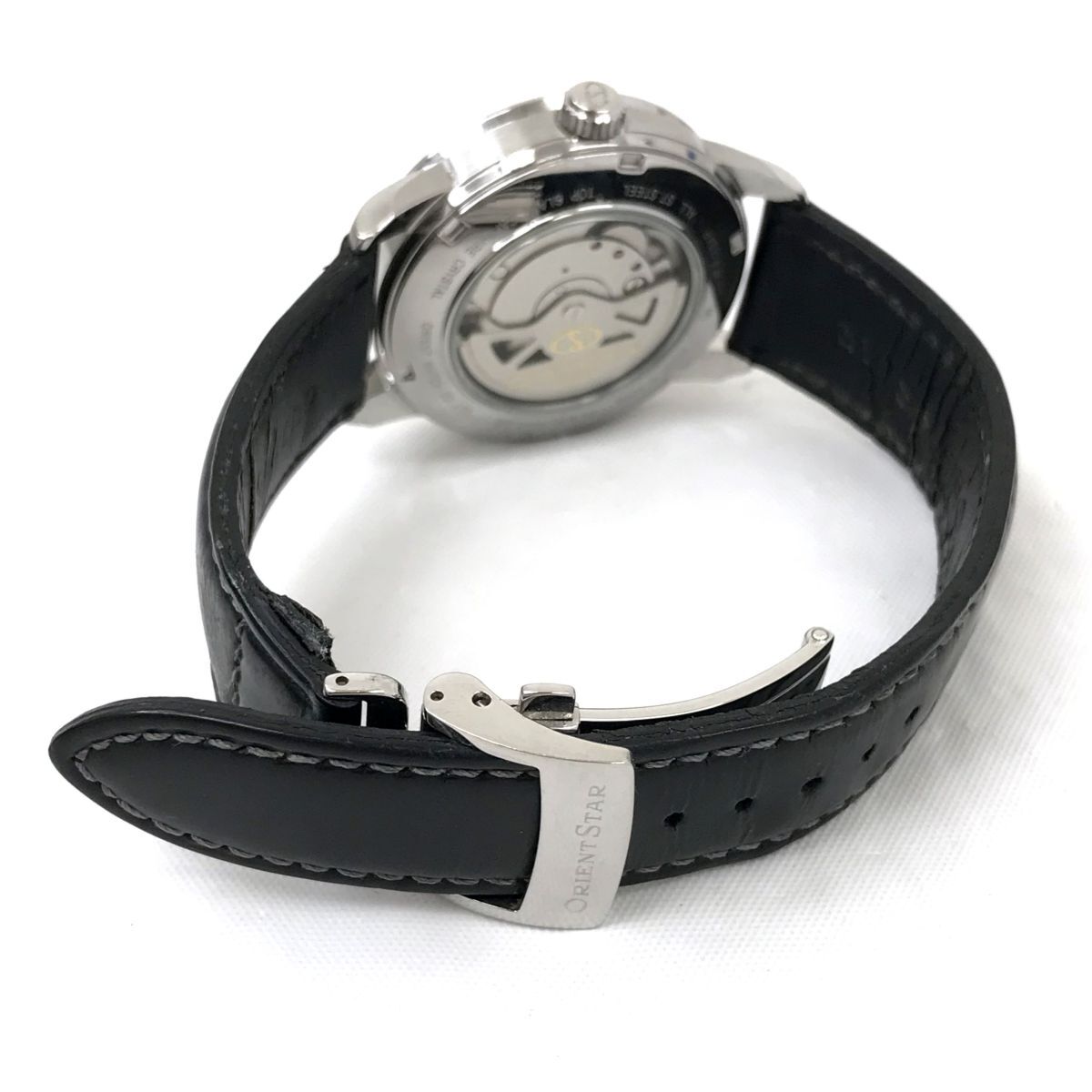 ORIENT STAR オリエントスター 腕時計 WZ0061DA 自動巻き 機械式 オートマティック コレクション シースルーバッグ 動作確認済みの画像5