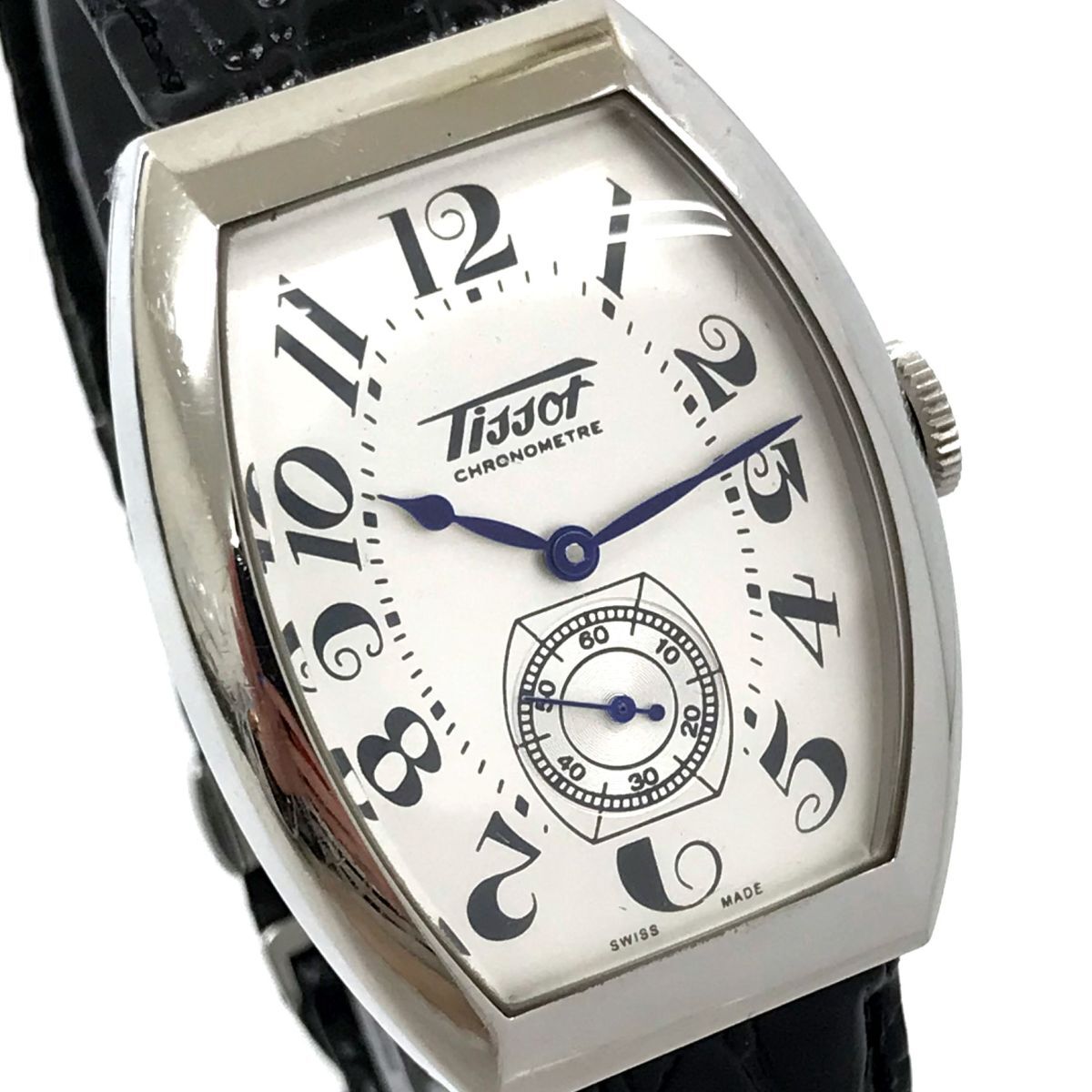 TISSOT ティソ Porto ポルト 世界限定1925本 復刻モデル 腕時計 T66.1.626.32 手巻き 機械式 クロノメーター コレクション 動作確認済みの画像1
