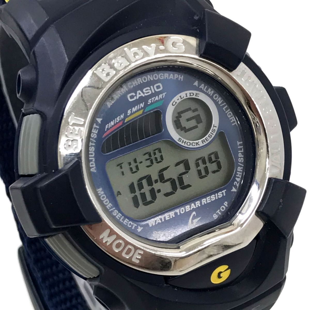 CASIO Casio Baby-G baby G Bay Be ji-G-LIDE наручные часы BGX-170 кварц цифровой раунд коллекция батарейка заменена работа OK