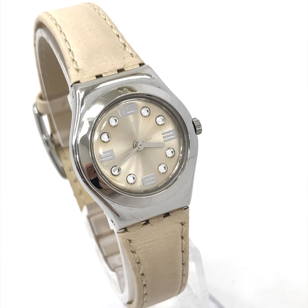 Swatch Swatch IRONY Irony наручные часы кварц коллекция стразы модный простой женский батарейка заменен рабочее состояние подтверждено 