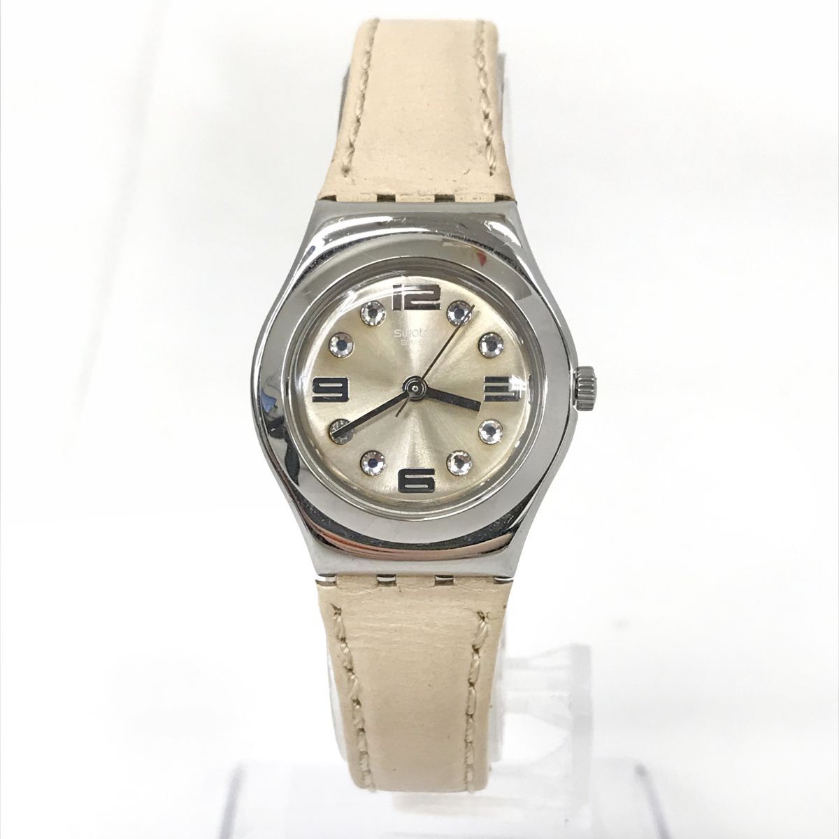 Swatch Swatch IRONY Irony наручные часы кварц коллекция стразы модный простой женский батарейка заменен рабочее состояние подтверждено 