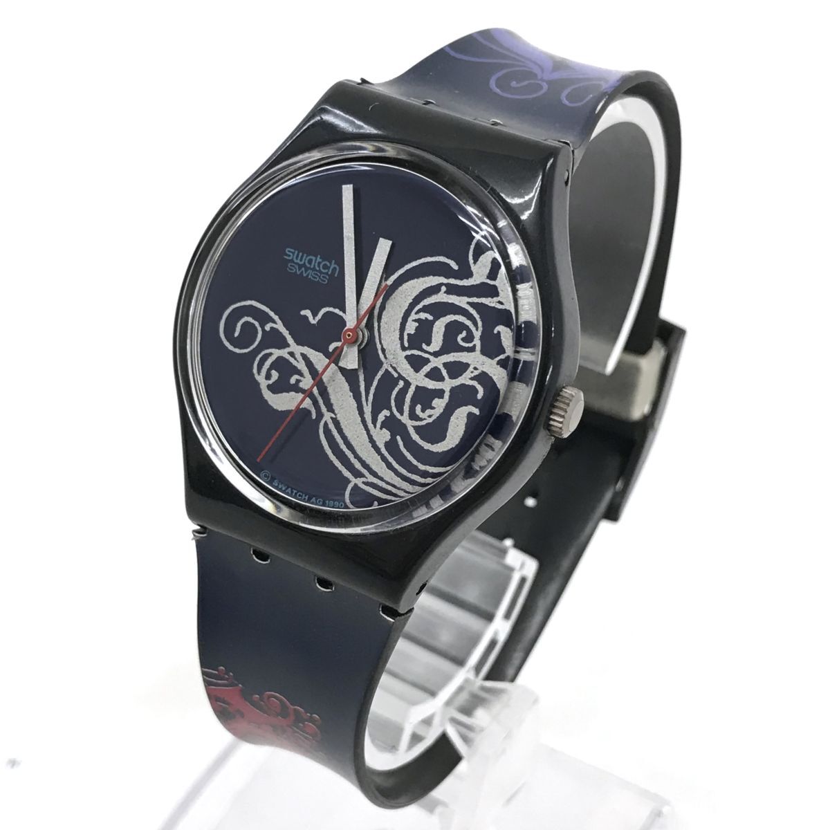 Swatch スウォッチ Tristan 腕時計 GB135 クオーツ コレクション コレクター おしゃれ カジュアル イラスト アート 格好良い 軽い 軽量_画像2