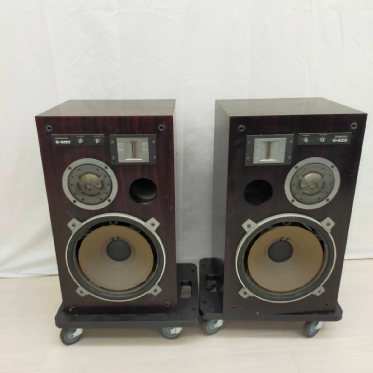 T8046*[ Junk ][2 mouth ]Pioneer Pioneer S-933 speaker pair 