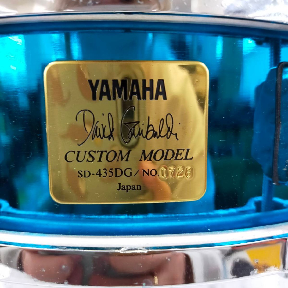 T8077*[ б/у ]YAMAHA Yamaha DAVID GARIBALDI SD-435DG малый барабан 