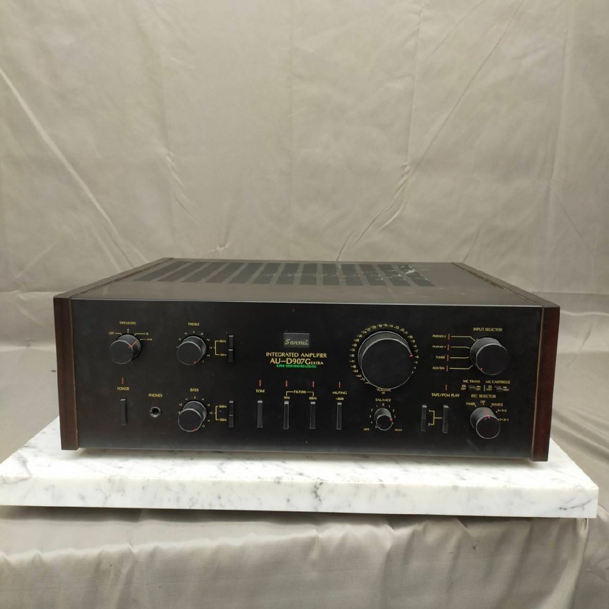 T8066*[ Junk ]SANSUI Sansui AU-D907G EXTRA pre-main amplifier 
