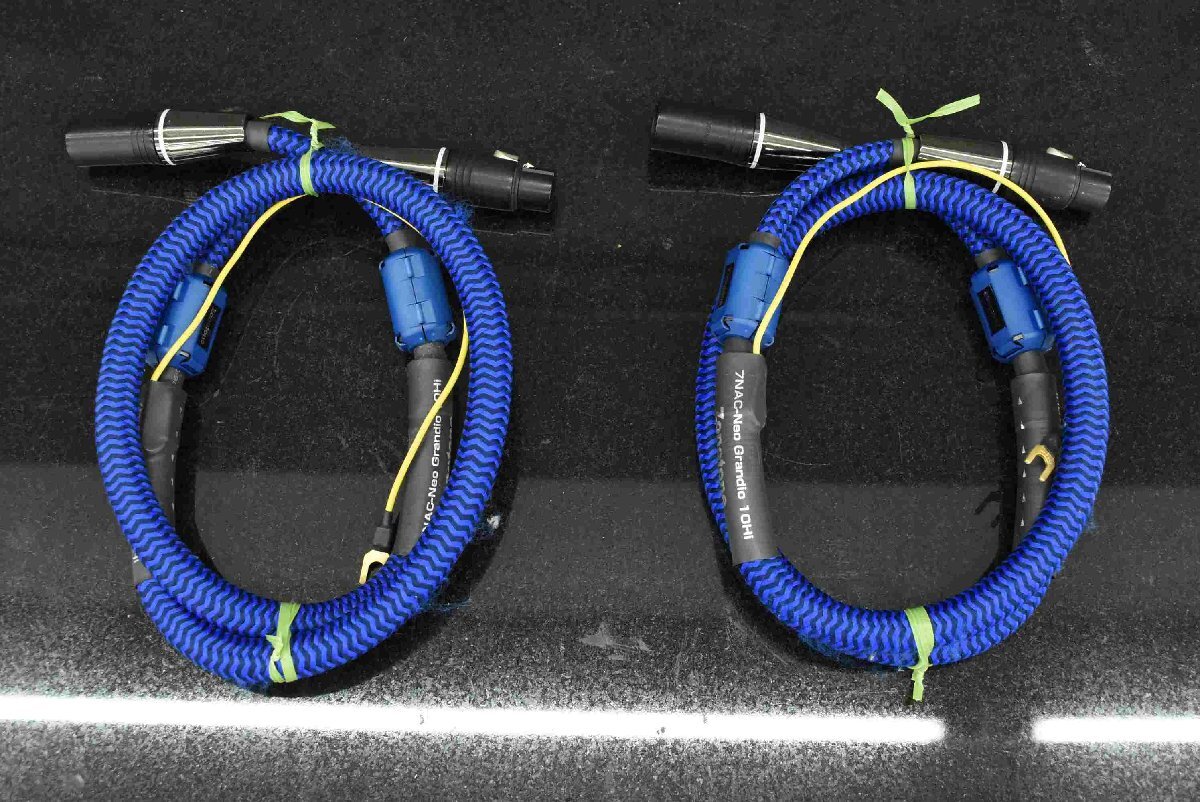 F*Zonotonezono цветный 7NAC-Neo Grandio 10Hi XLR кабель пара примерно 1m * б/у *