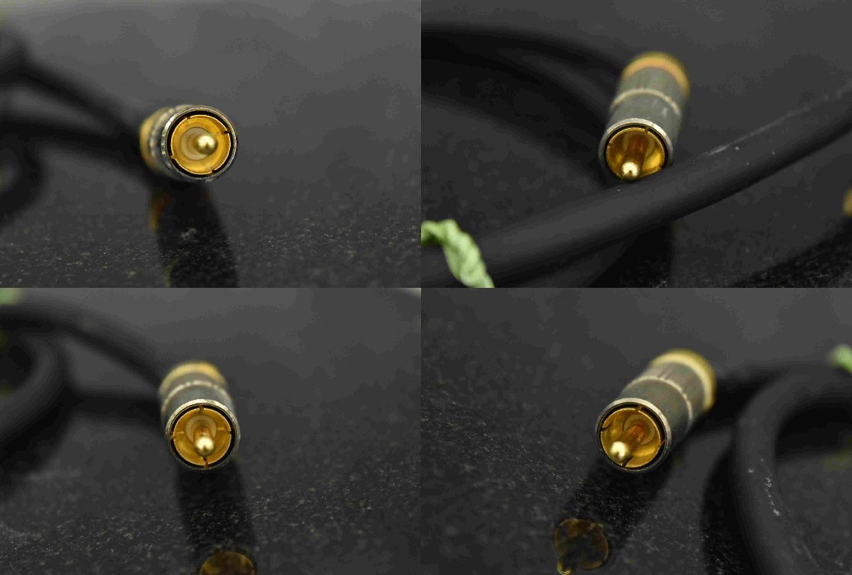 F*ortofon ortofon 7N+8N Pure Copper Hybrid Twin Core Audio Cable audio cable 1M pair * used *