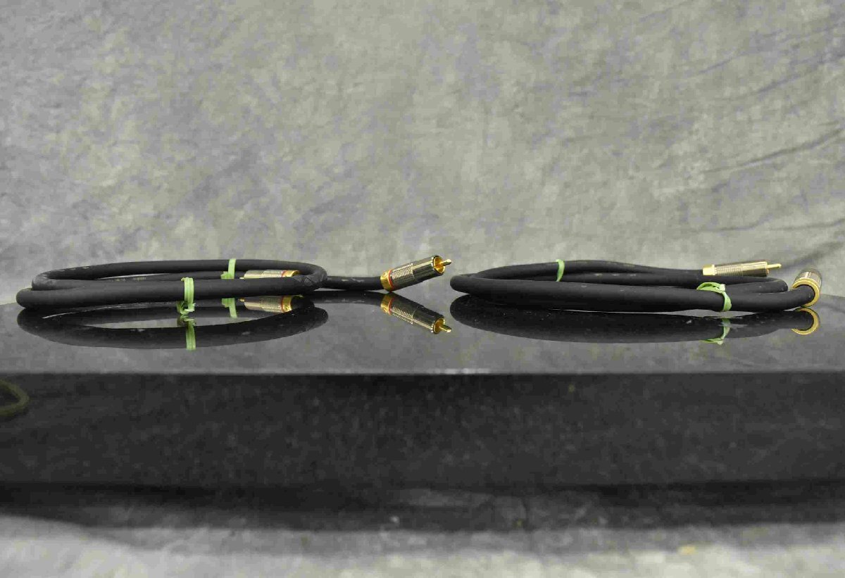 F*ortofon ortofon 7N+8N Pure Copper Hybrid Twin Core Audio Cable audio cable 1M pair * used *
