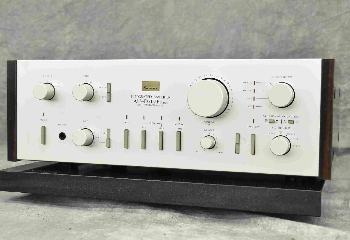 F*SANSUI Sansui pre-main amplifier AU-D707F EXTRA * with defect goods *