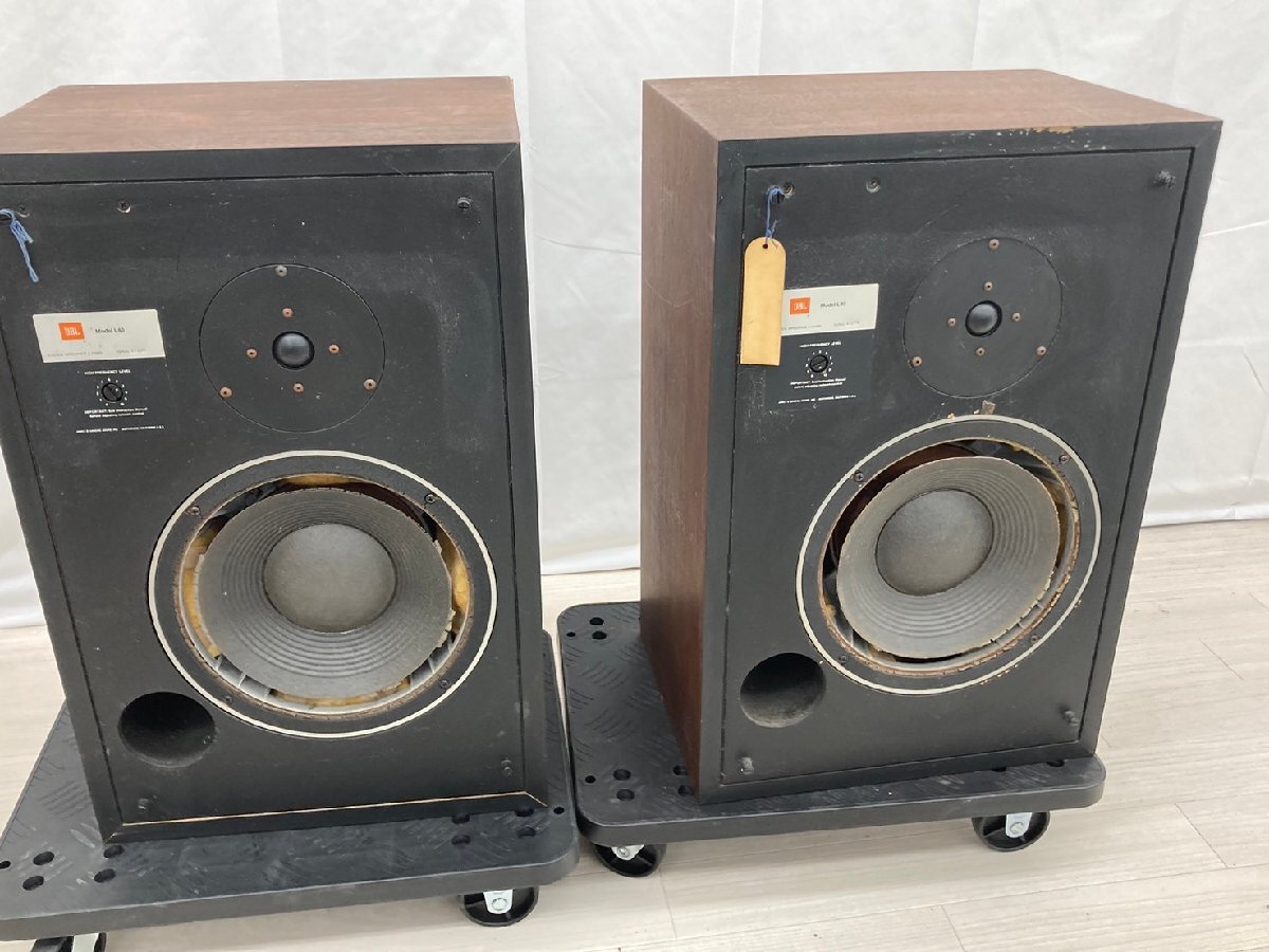 T7974＊【ジャンク】【2個口】JBL ジェービーエル L40 スピーカーペア_画像2