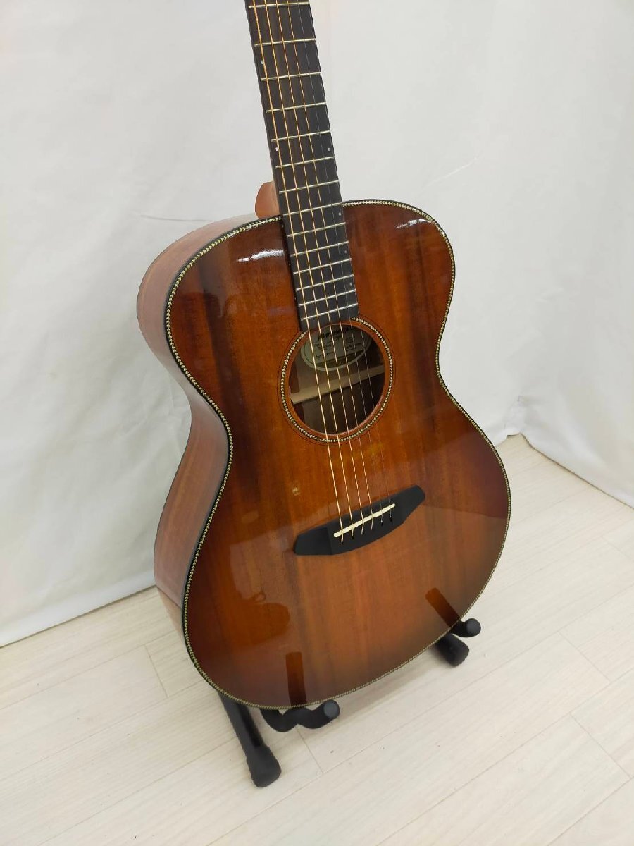 T8090＊【中古】Breedlove ブリードラブ oregon concert Bourbon アコースティックギター エレアコ ハードケース付き_画像1