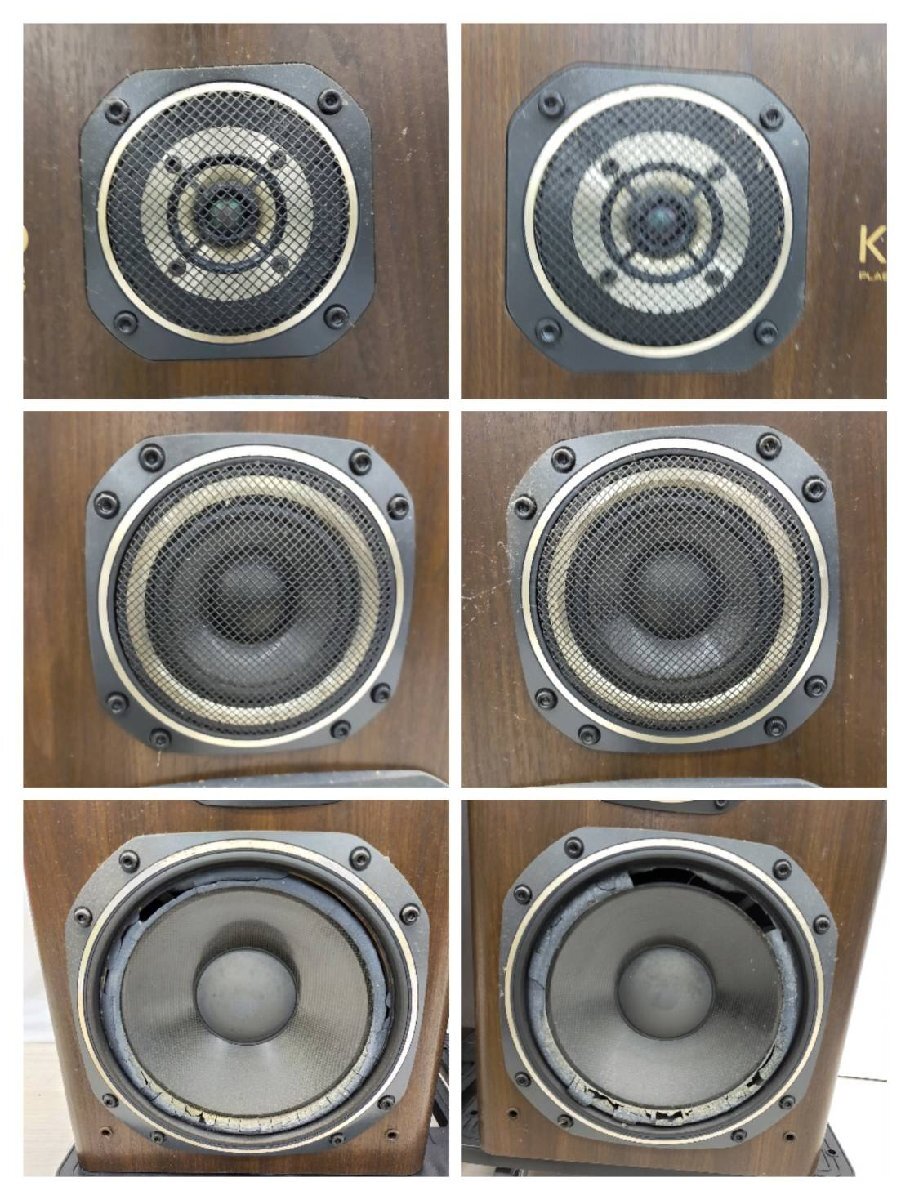 T8039*[ present condition goods ][2 mouth ]KENWOOD Kenwood LS-990HG speaker pair 