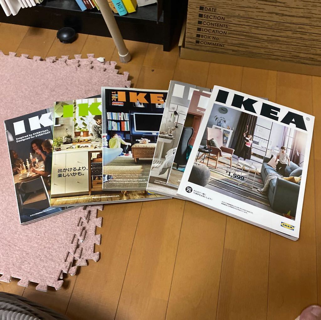 IKEA 歴代カタログ　六冊_画像1