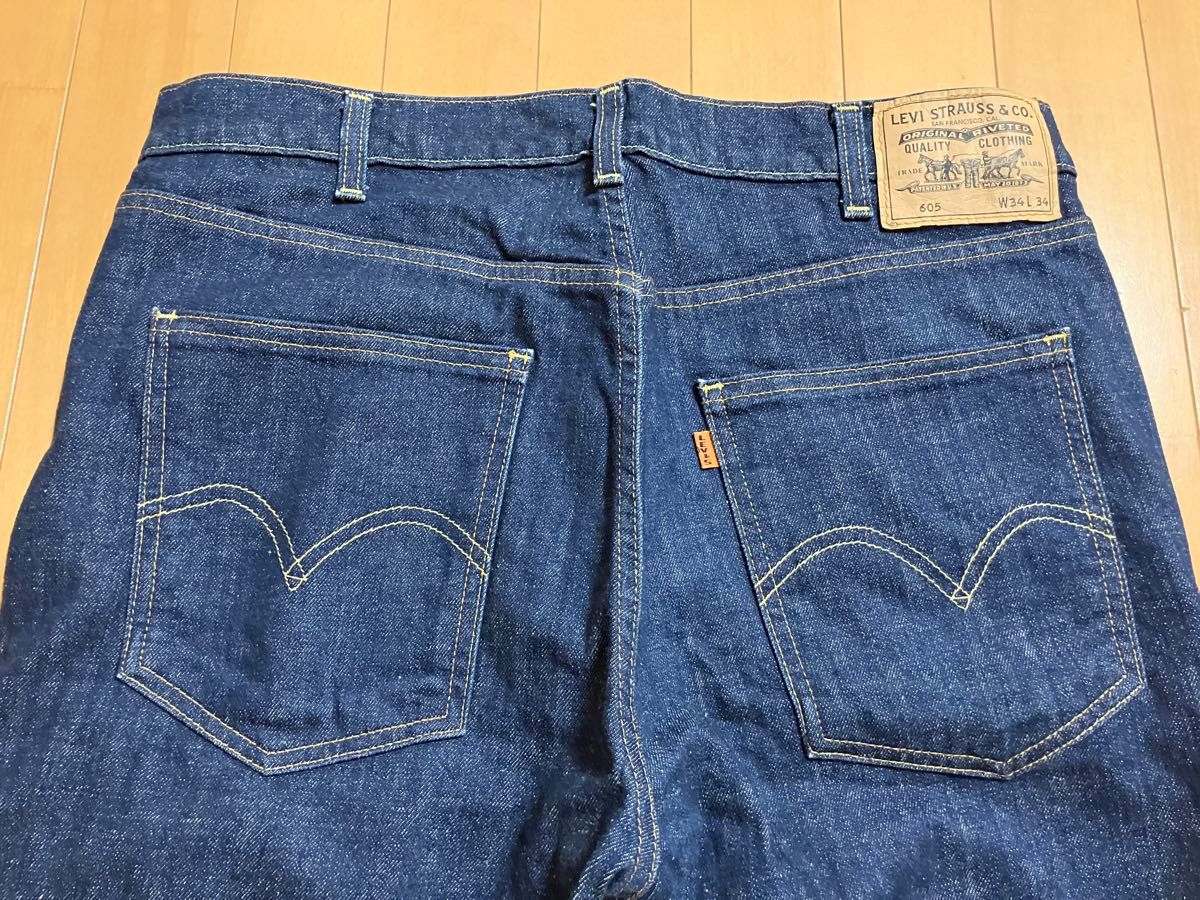 Levi's リーバイス 605 LVC W34 L34 BIGE オレンジタブ