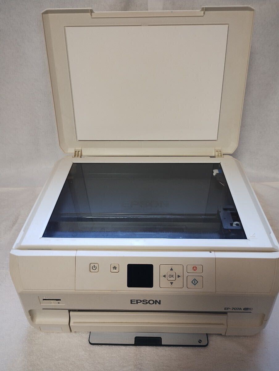 EPSON エプソン EP-707A 2014年製 インクジェットプリンター 複合機 動作品_画像3