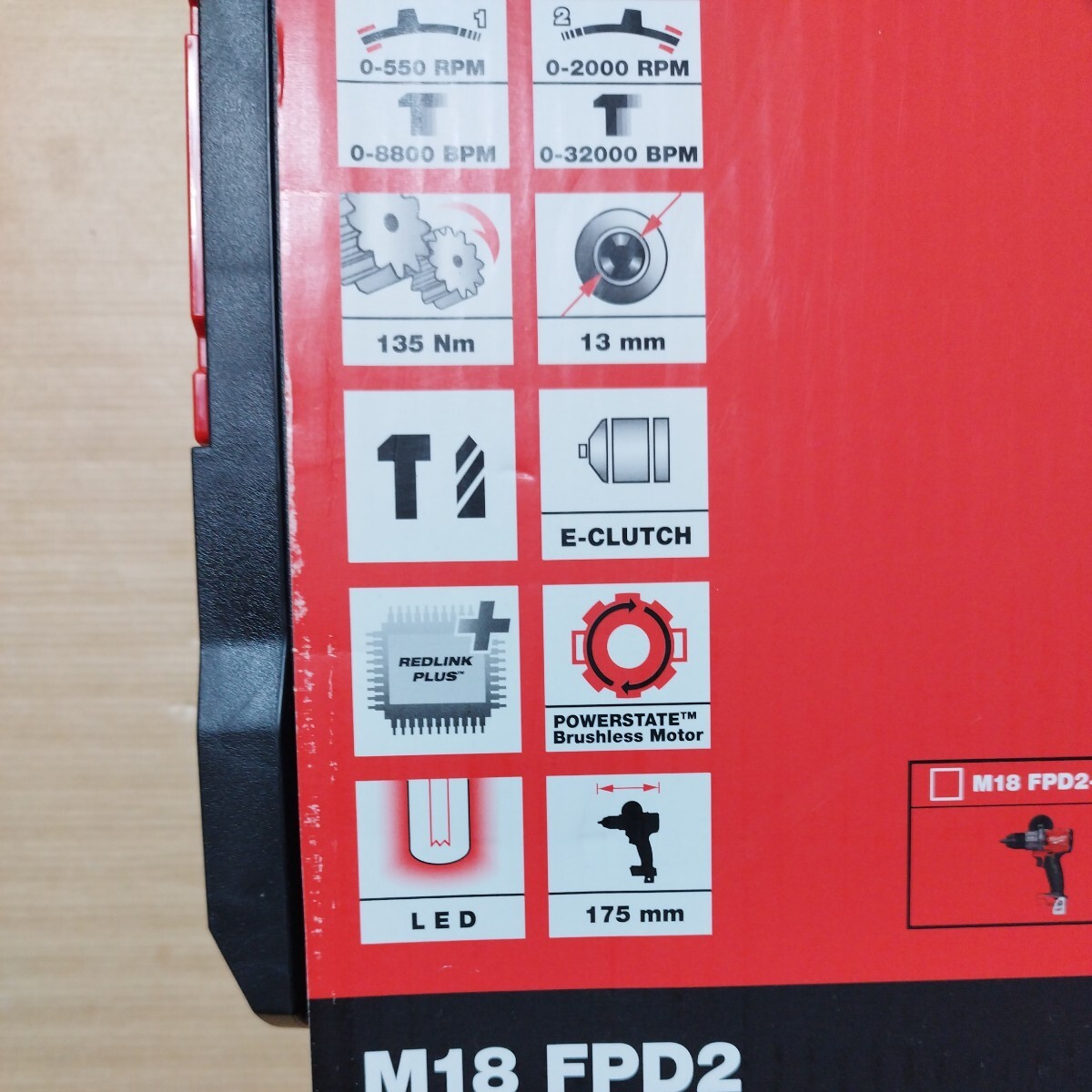 新品】ミルウォーキー 135Nmコードレス電動振動ドリル(本体 新品】ミルウォーキー 135Nmコードレス電動振動ドリル(本体