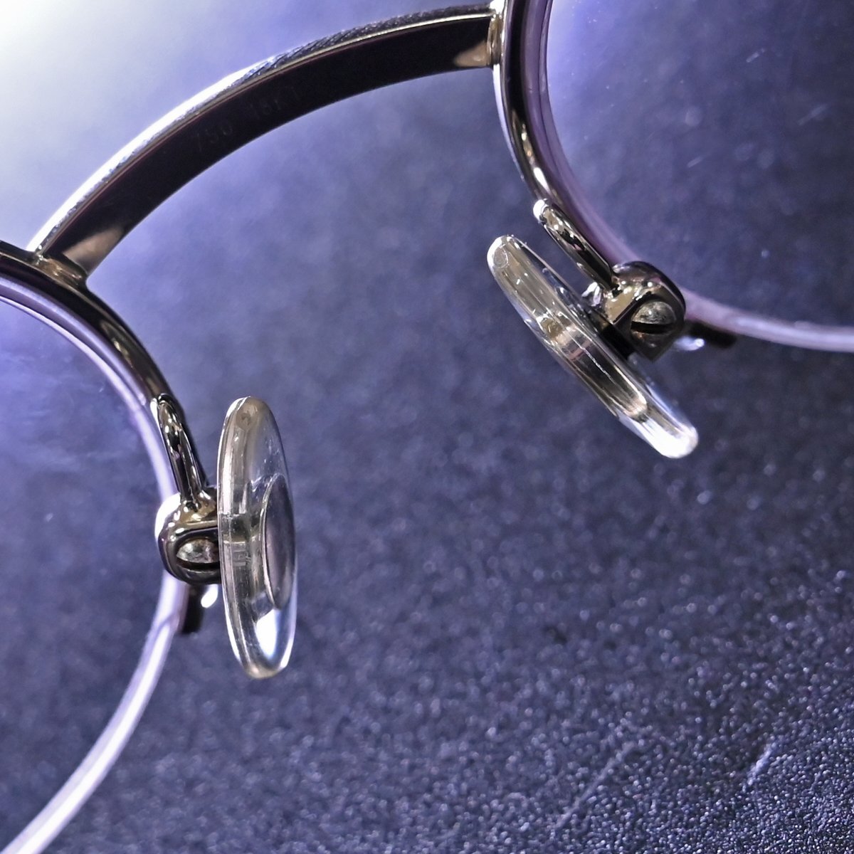 本物 超美品 ショーメ 世界200個限定 K18WG ダイヤモンド フレーム 51-19 135 金無垢 メガネ 眼鏡 サングラス ハイジュエリー CHAUMET_画像4