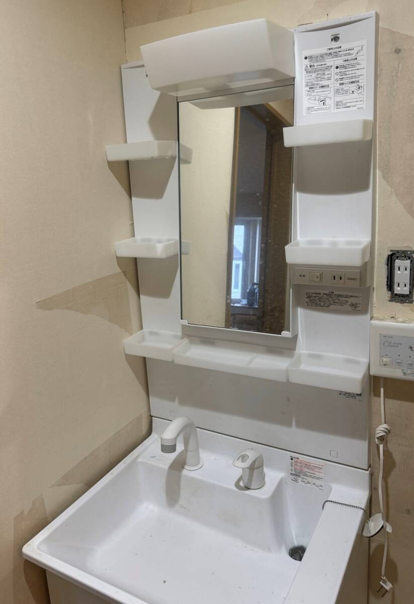 LIXIL リクシル シャンプードレッサー PVN-605SN(S) 洗面化粧台 鏡付 ミラーキャビネット シングルレバー 住宅設備 洗面 の画像3
