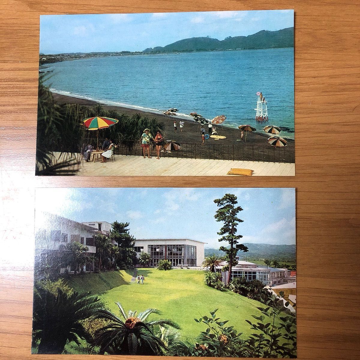 指宿観光ホテル　ポストカード　7枚　昭和30年代