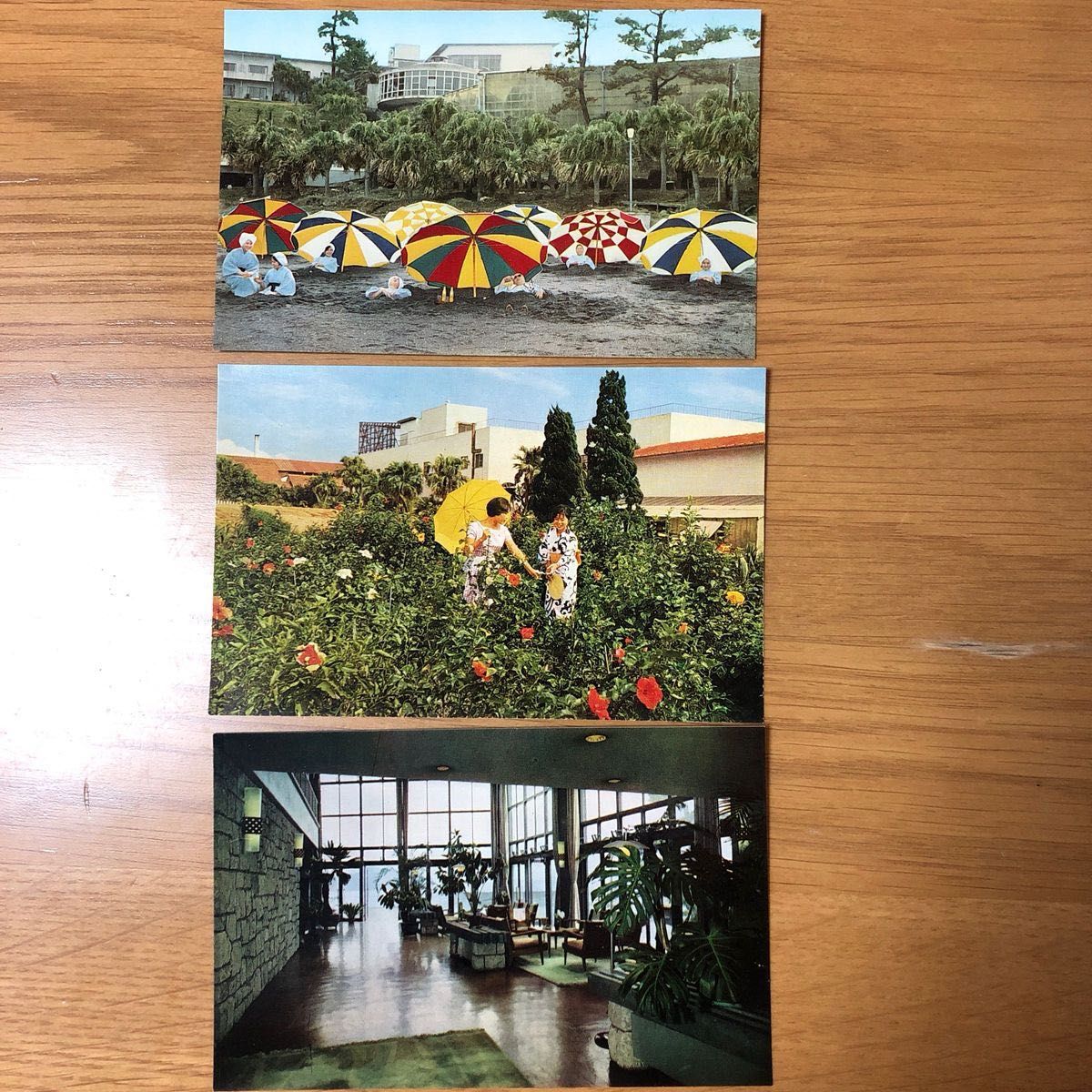 指宿観光ホテル　ポストカード　7枚　昭和30年代