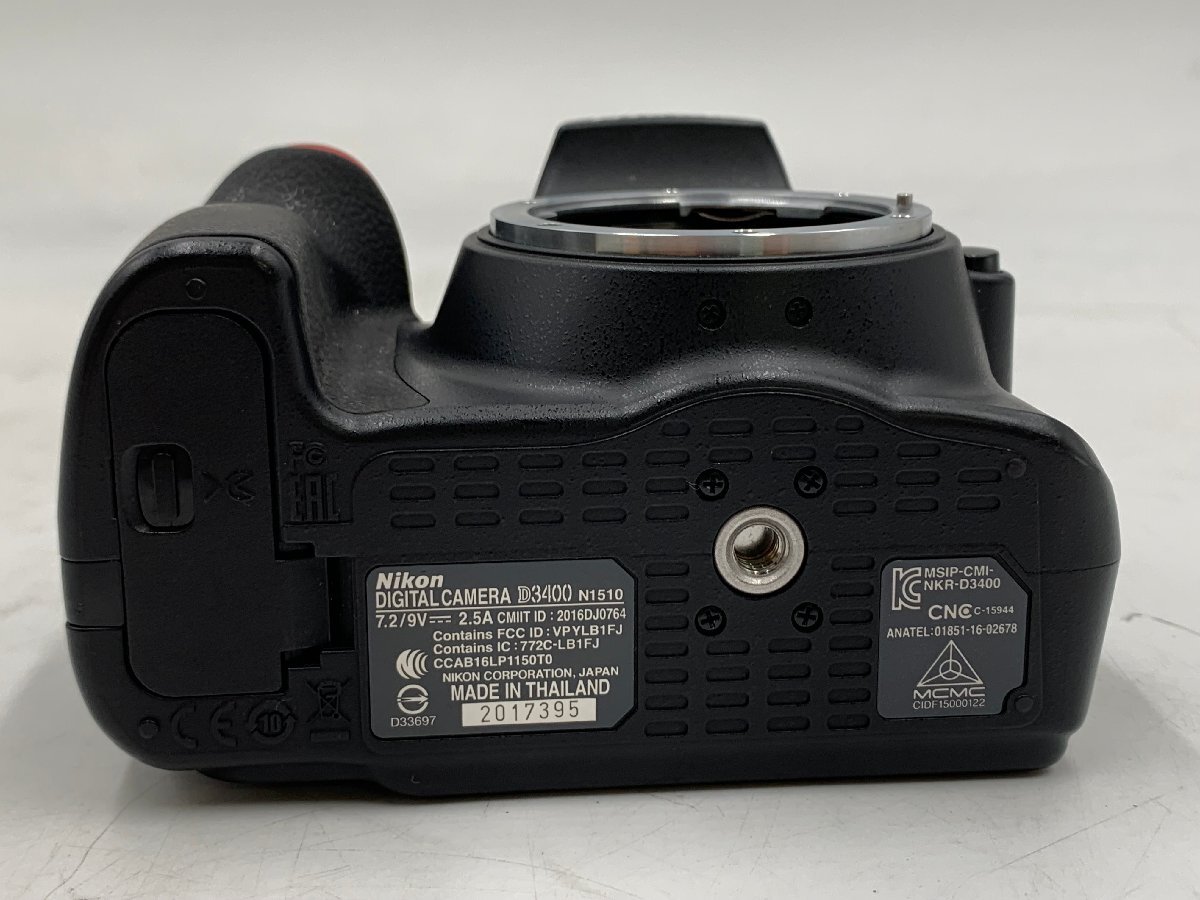 ジャンク Nikon D3400 デジタル一眼レフ デジタルカメラ ボディ本体 部品取の画像6