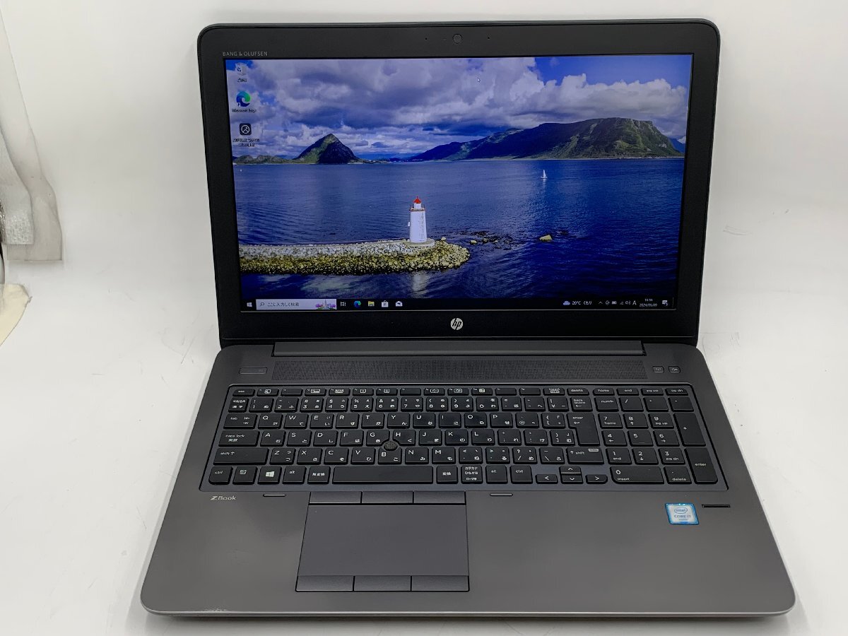 Mobile Workstation hp ZBook 15 G3 NVIDIA搭載 15型大画面 カメラ内蔵 テンキー Core i7-6700HQ M.2SSD512GB+HDD500GB メモリ16GB Office_画像1