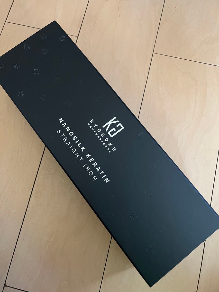 新品 kyougoku ストレートアイロン ナノシルク 美容室専売 ダイアモンドプレート 艶髪 京極