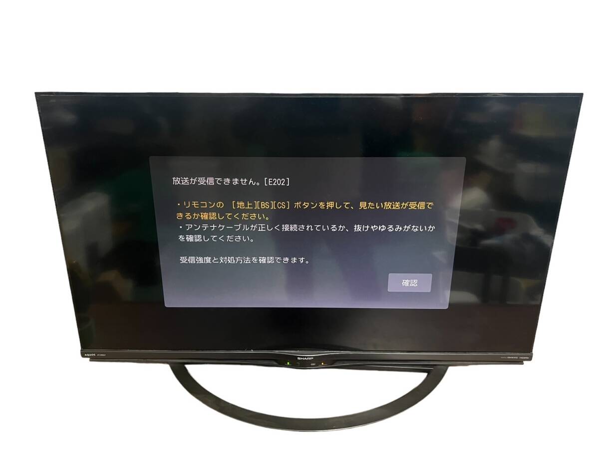 to0514c 美品 40インチ液晶4Kテレビ SHARP 4T-C40AJ1 2018年製 HDR Net動画 シャープ AQUOS_画像2