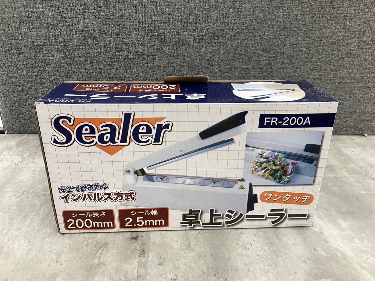 ◎0605p1401 FR-200A　卓上シーラー Sealer インパルス式_画像10