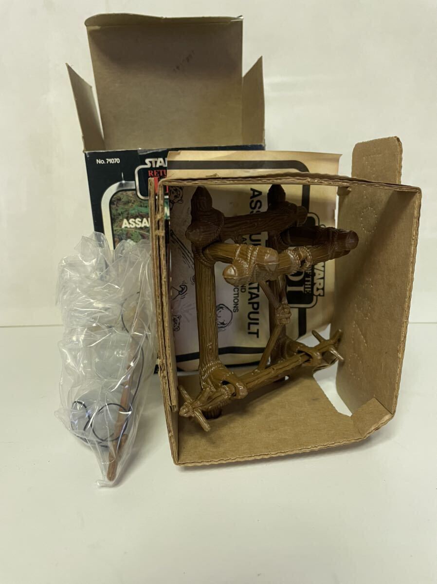 Vintage 1983 Kenner Star Wars ROTJ Ewok Assault Catapult - Factory Sealed スターウォーズ　希少　当時物　ヴィンテージ_画像6