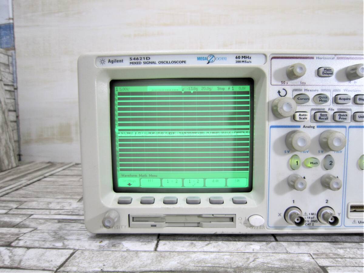 #*#Agilent 54621D MIXED SIGNAL OSCILLOSCOPE сигнал осциллограф с дефектом *#