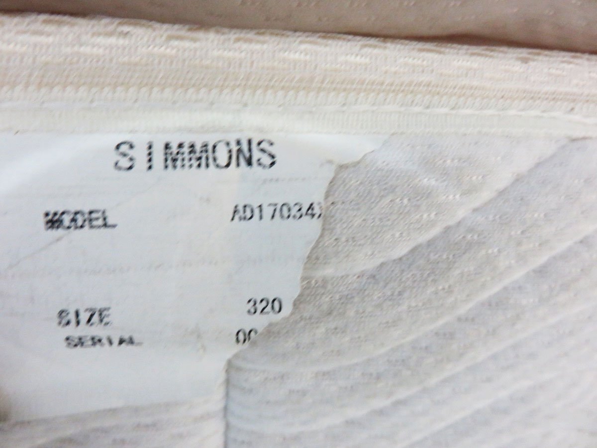 #Simmons/ Symons /USA высший класс / ткань timhebn Lee bed / pillow верх / карман пружина / двойной длинный bed /2 шт. комплект /100 десять тысяч /khh1622k