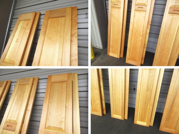 ■未使用品■WOODEN DOOR■室内建具/クローゼットドア/折り戸/収納扉■10枚セット■khhw780kの画像3