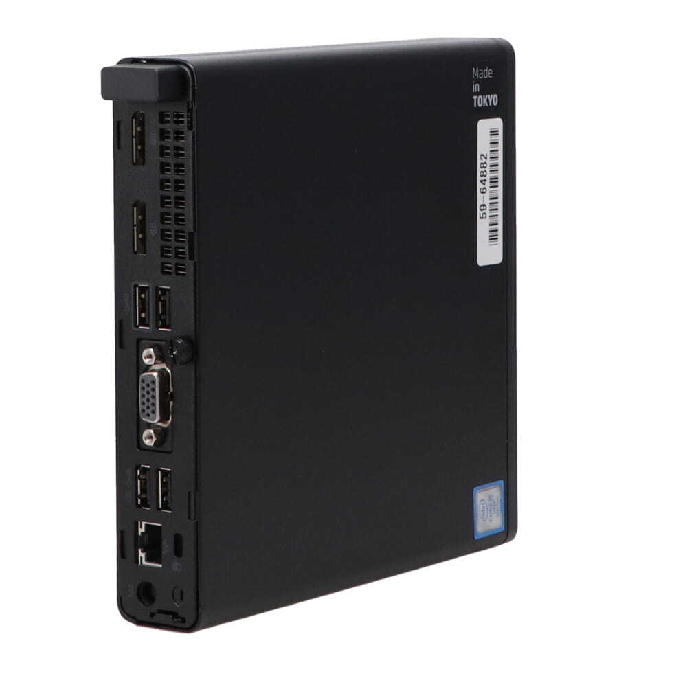 HP EliteDesk 800 G5 DM(Win10x64) 中古 Core i5-2.2GHz(9500T)/メモリ8GB/SSD256GB/超小型 [美品] TK_画像3