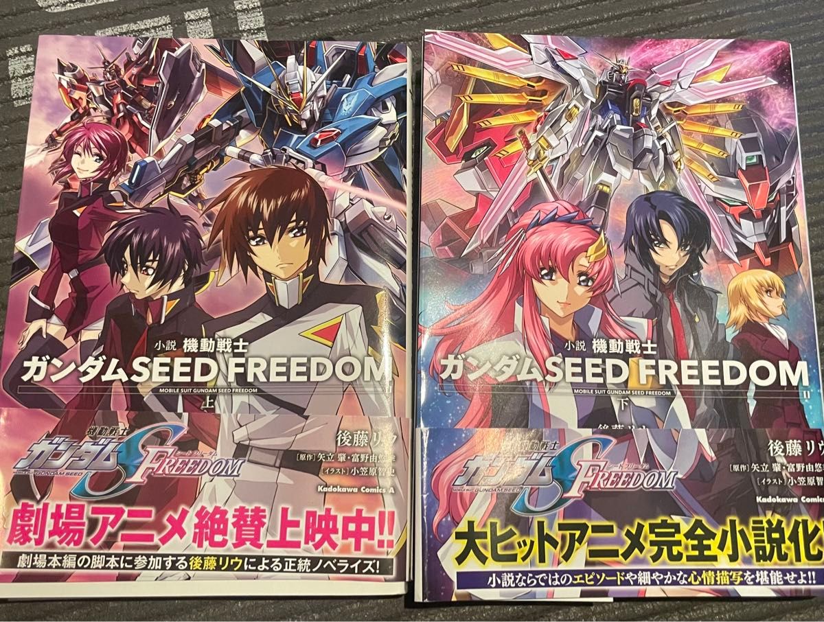 小説　機動戦士ガンダムSEED FREEDOM 上下セット