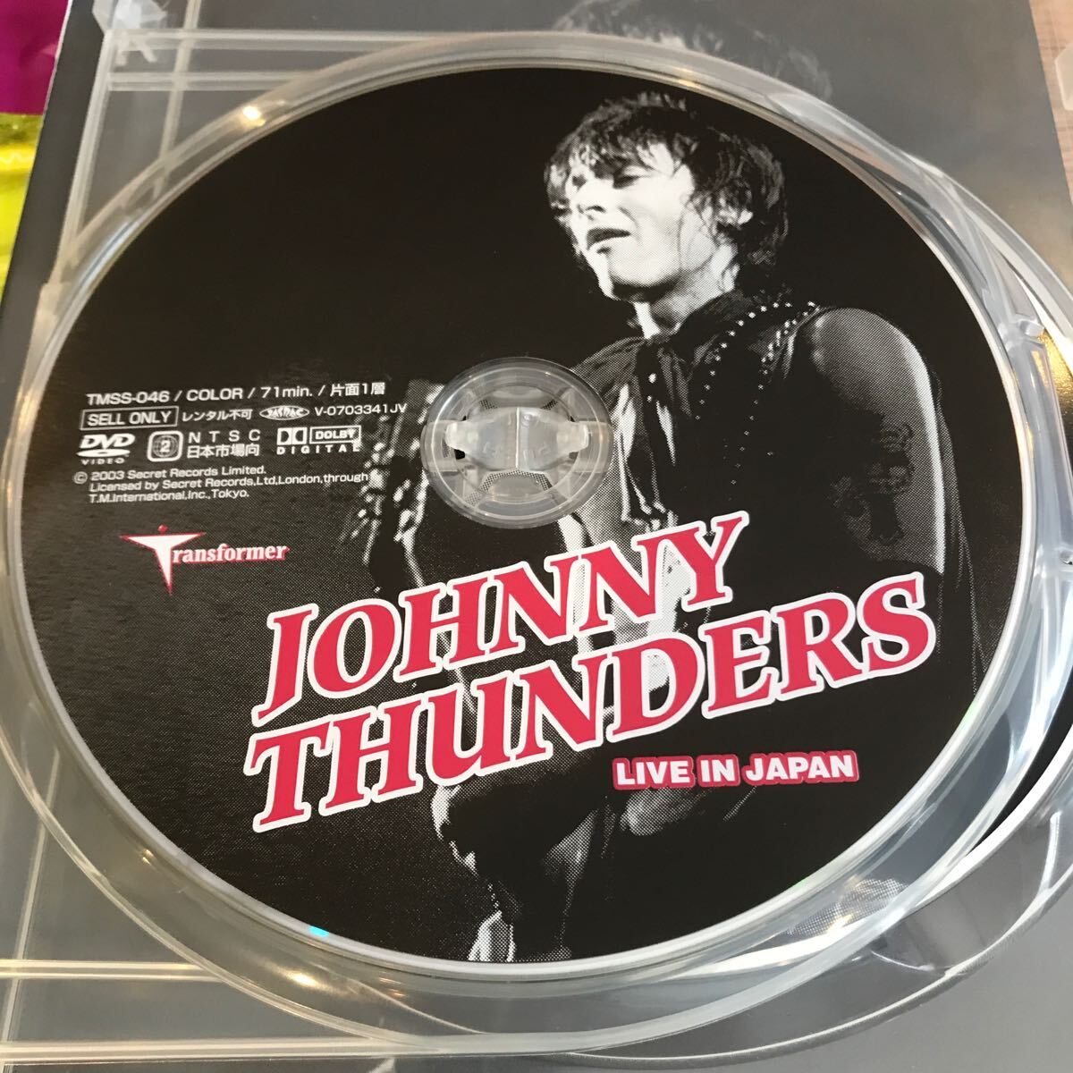 洋楽DVD Johnnythundersジョニー・サンダース/ライブ・イン・ジャパン_画像4