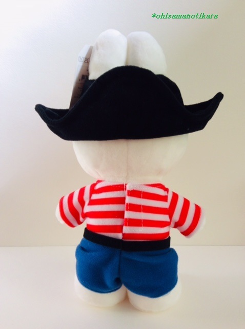 海の日【ミッフィーぬいぐるみ】海賊Miffy Pirate船乗り/オランダ/中24cm/ディック・ブルーナ sea manチョイ悪_画像3