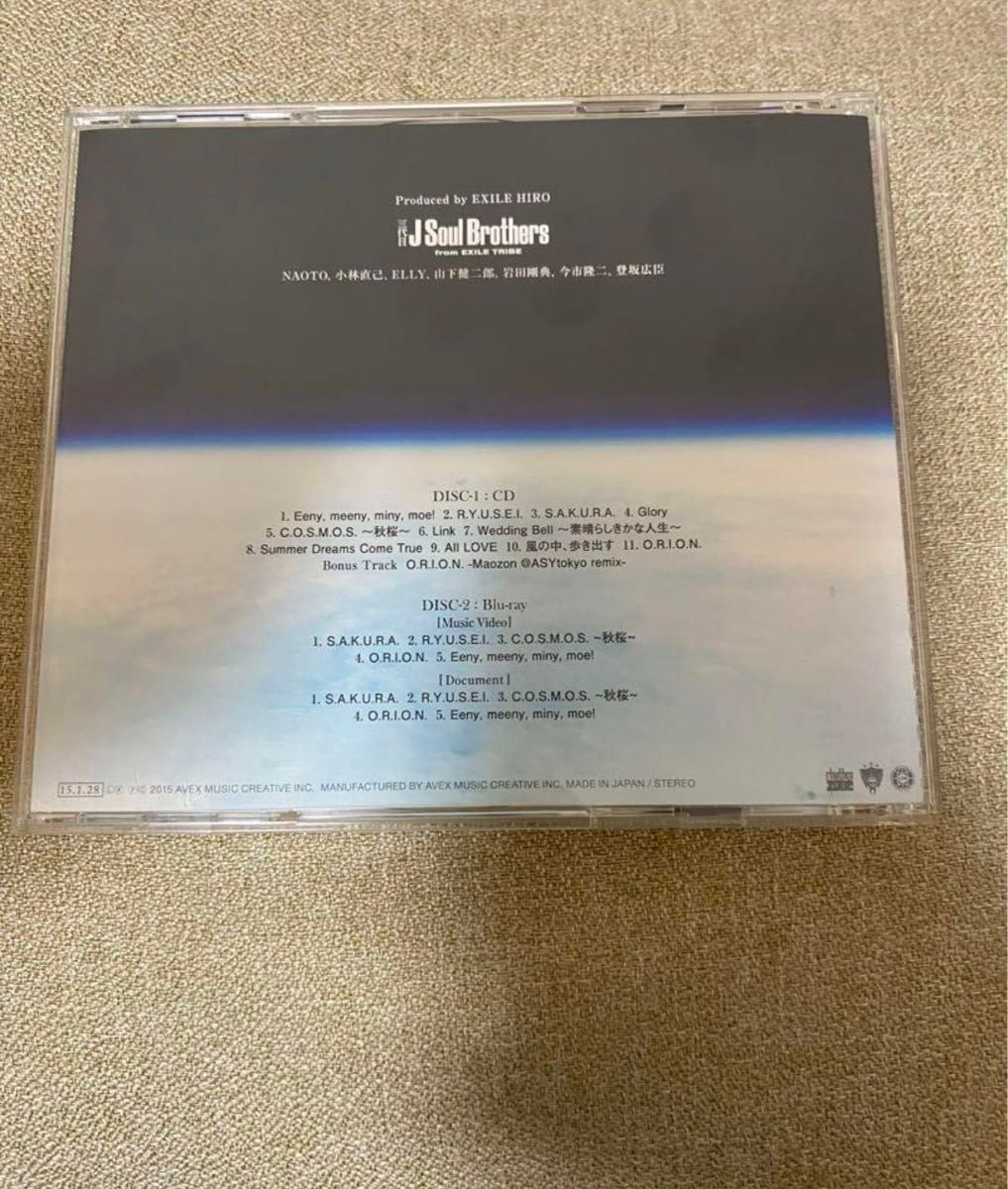 PLANET SEVEN 【三代目JSB】R.Y.U.S.E.I. CD＋DVD CD 