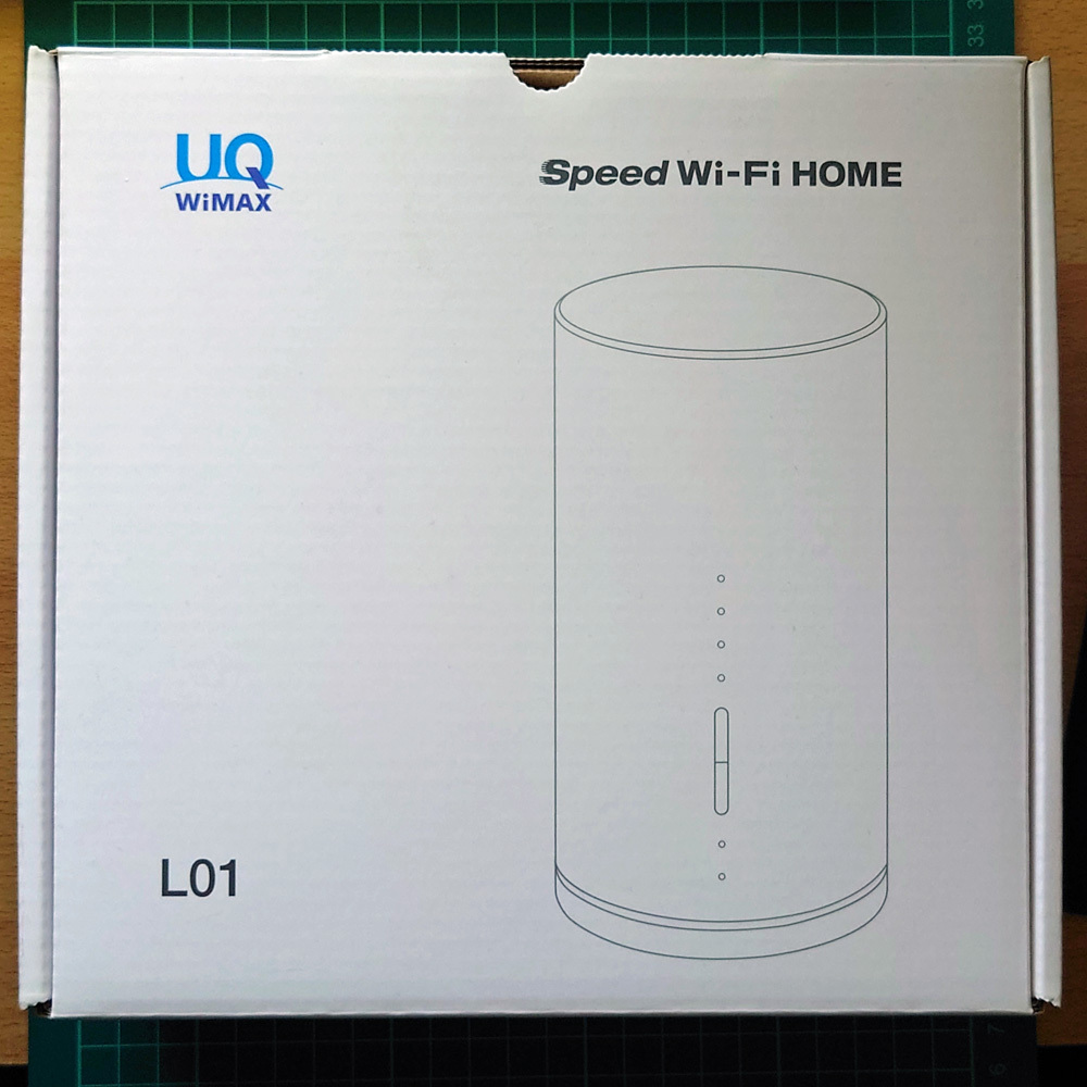 UQ Speed Wi-Fi HOME L01 ホワイト HWS31SWU HWS31MWU WiMAX2+ ホームルーター ジャンク_画像1
