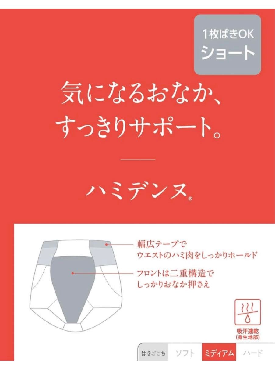 新品　ウイング/ワコール　ガードル ショート ハミデンヌ　64M ピンク