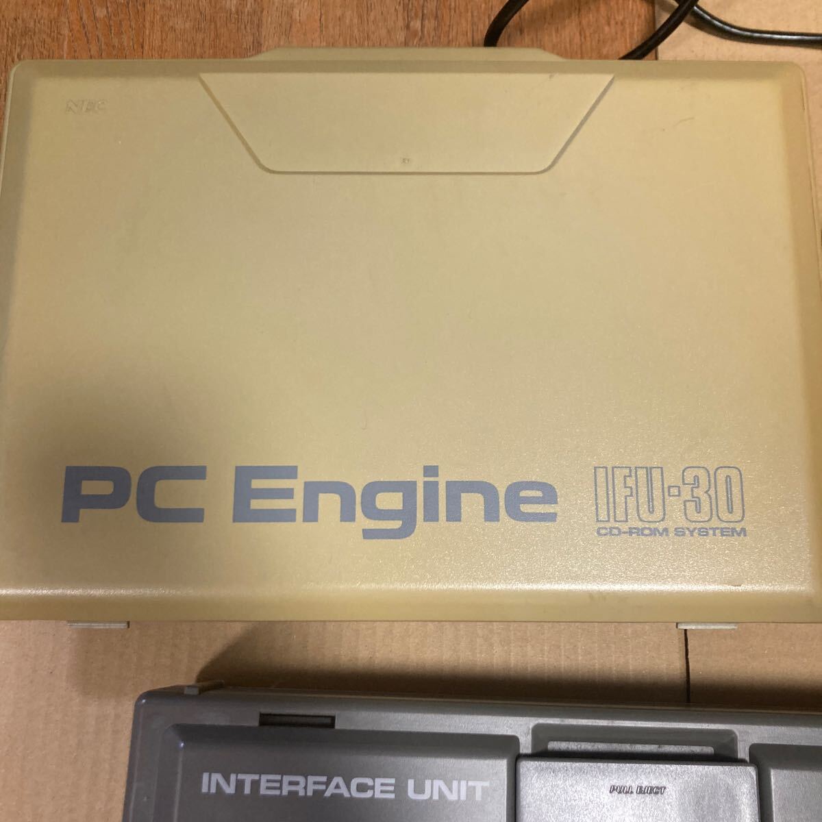【訳あり】PCエンジン インターフェイスユニット CD-ROM2 コントローラーセットの画像6
