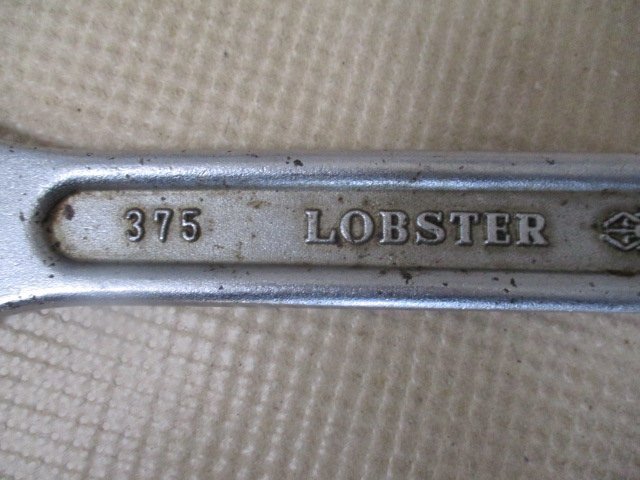 中古品　LOBSTER　モンキーレンチ　375ｍｍ　（イ-48）_画像2