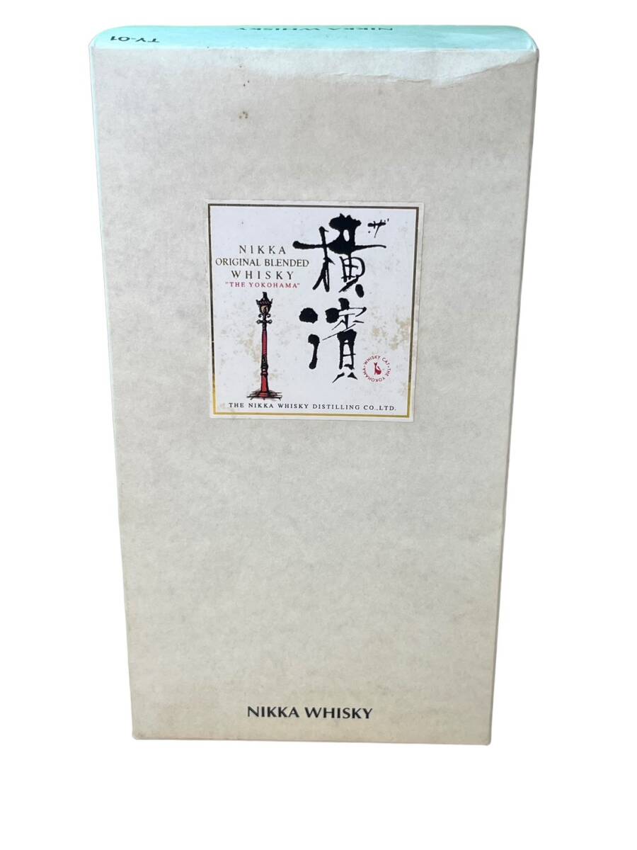 NIKKA ORIGINAL BLENEDE WHISKY THE YOKOHAMA ザ・横濱ウイスキー ウイスキー 700ml 40％ 未開栓　元箱付 _画像4